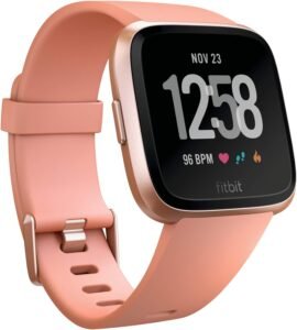 Fitbit Versa Smart Watch – Peach/Rose Gold Aluminium Review
