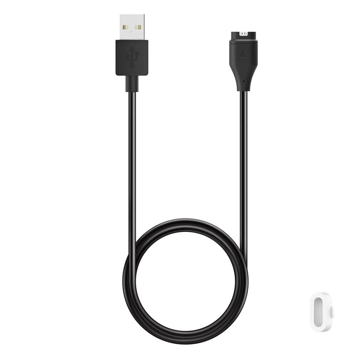 Charger for Garmin Instinct, Instinct 2, Instinct 2S, Instinct 2X, Replacement Charging Cable USB Cord with White Charger Port Dust Plug for Garmin Instinct Smart Watch (1)