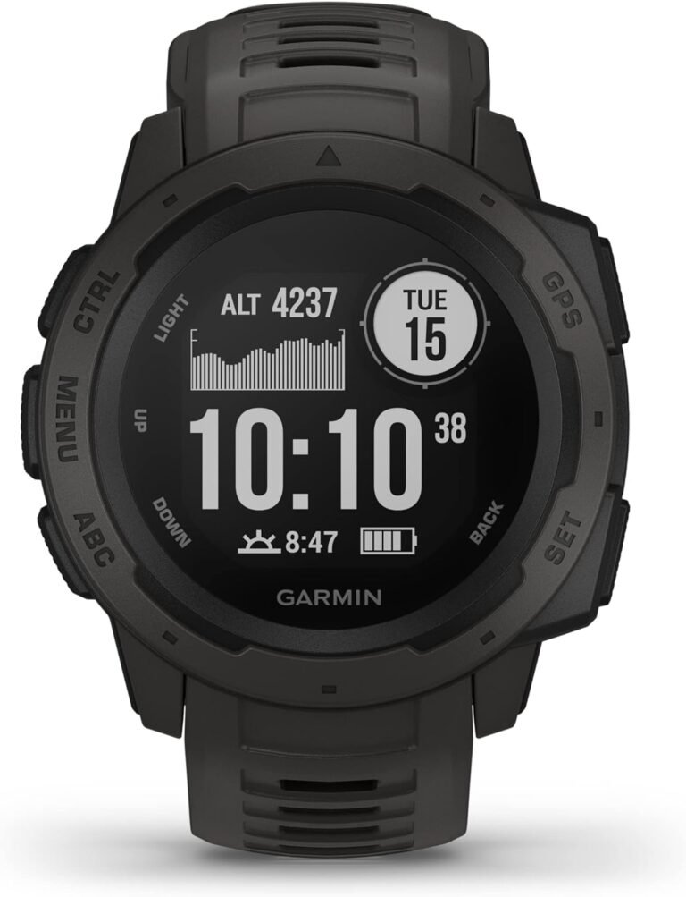 Garmin Instinct GPS Watch Review: Durability, Tracking, and Outdoor Performance