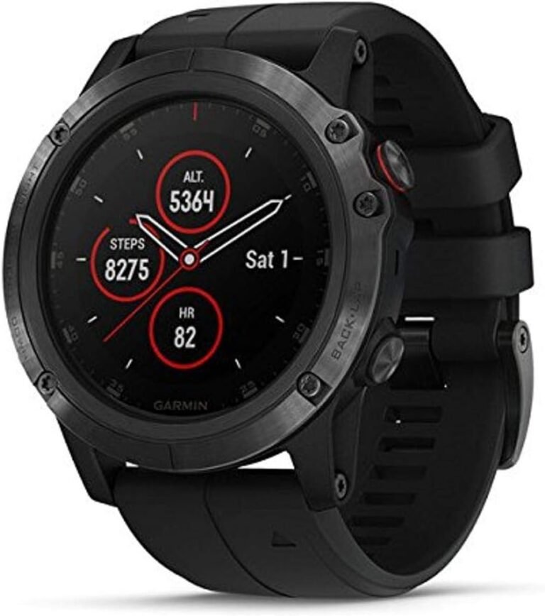 Garmin Fenix 5X Plus: Ultimate Multisport GPS Watch for Outdoor Enthusiasts