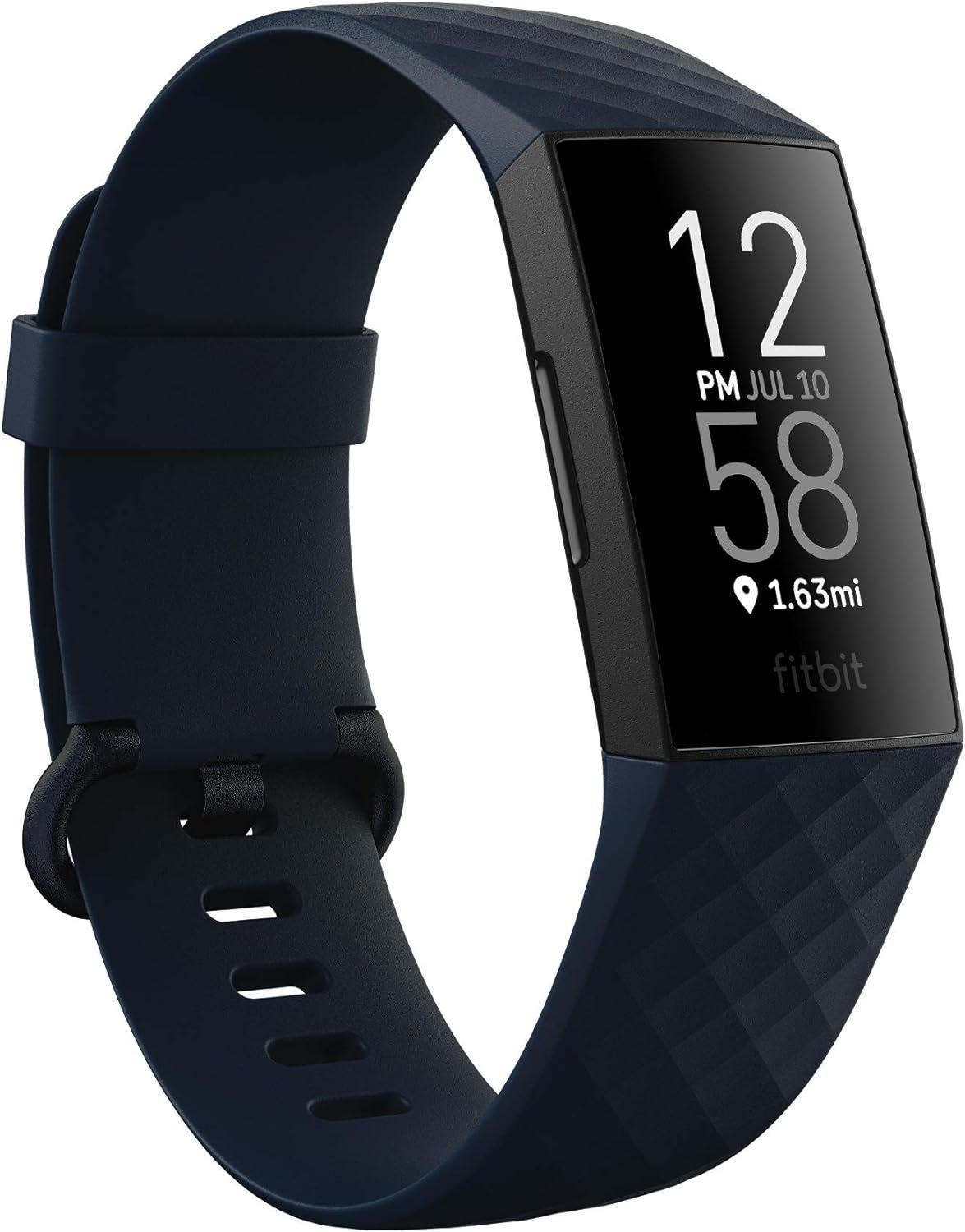 Fitbit FB417BKNV Charge 4 Fitness Wristband - Storm Blue