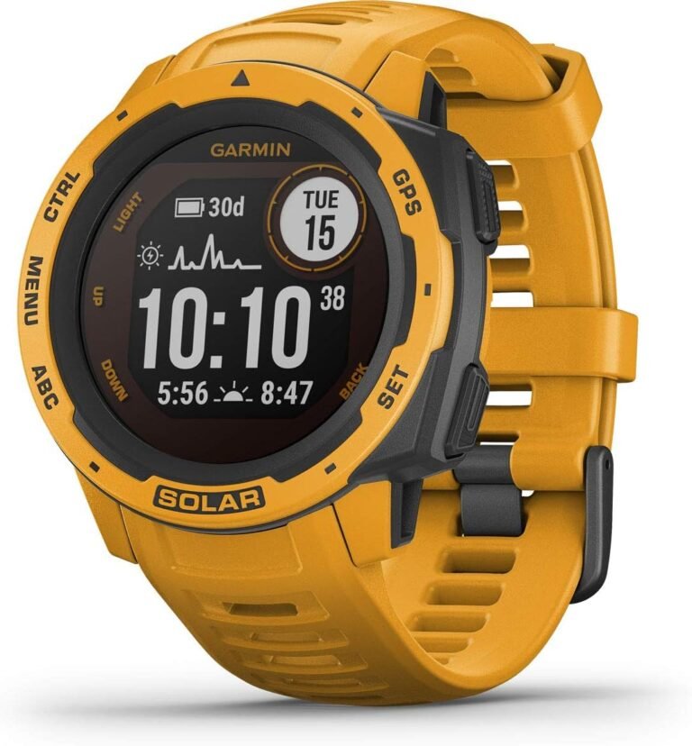 Garmin Instinct Solar Review: Solar-Powered Rugged Outdoor Smartwatch