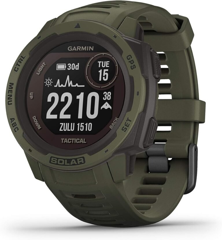 Garmin Instinct Solar Tactical: A Comprehensive Review of the Solar-Powered Rugged Outdoor Smartwatch
