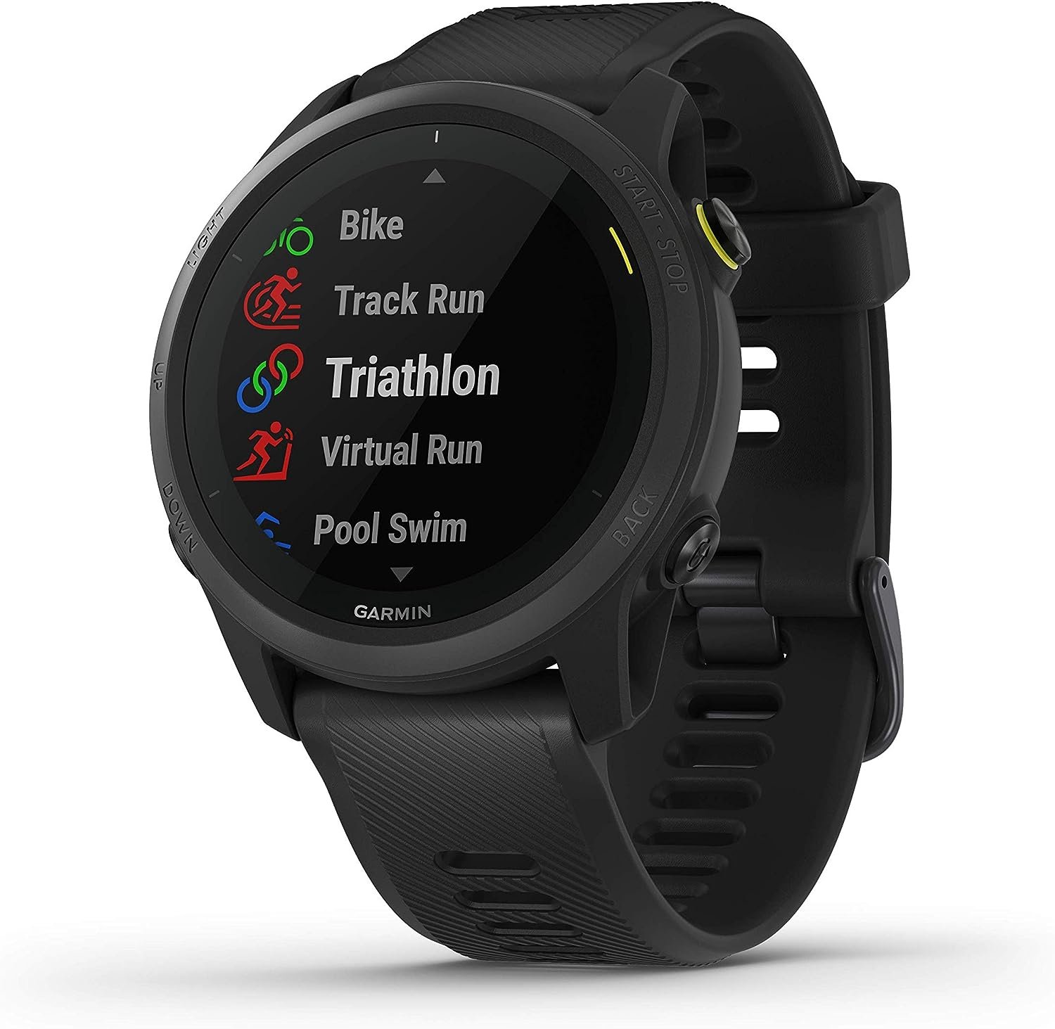 Garmin Forerunner 745, GPS Running Watch, Detailed Training Stats and On-Device Workouts, Essential Smartwatch Functions, Black