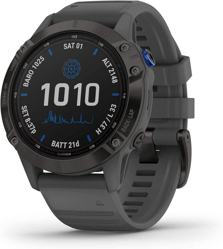Garmin Fenix 6 Pro Solar (Renewed) Review: Solar-Powered Multisport GPS Watch