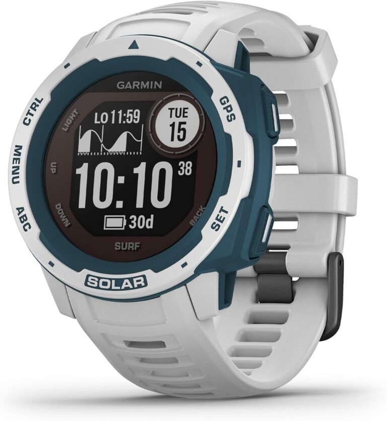 Garmin Instinct Solar Surf Review: Solar-Powered Outdoor Smartwatch for Surfing Enthusiasts