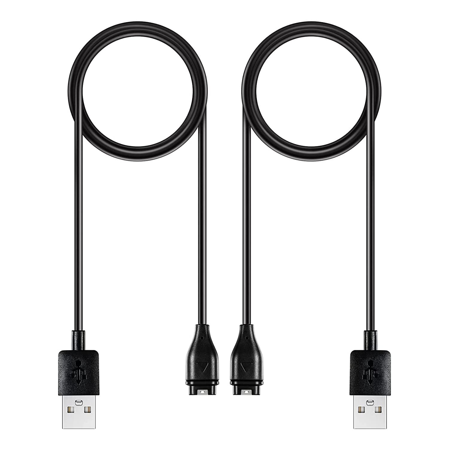 AWINNER Compatible for Garmin Watch Charger Cable (2 Pack)