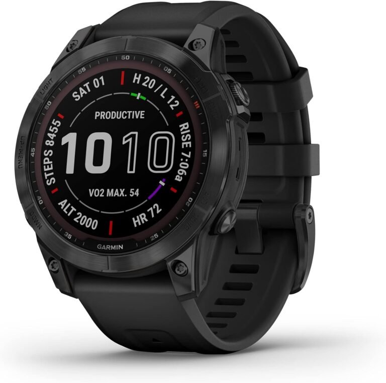 Garmin Fenix 7 Sapphire Solar Review: Solar-Powered GPS Watch for Outdoor Enthusiasts