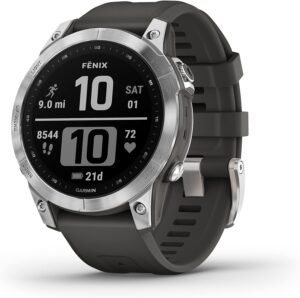 Garmin fenix 7 Smartwatch: Rugged Outdoor Watch with GPS and Health Features
