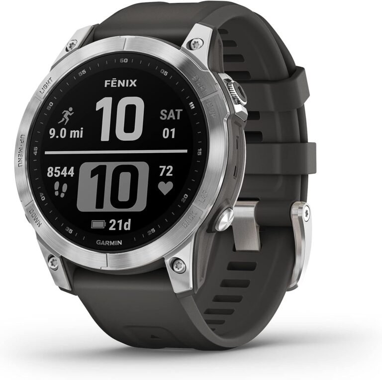 Garmin Fenix 7 Smartwatch Review: Outdoor Tracking, Health Monitoring, and Battery Life