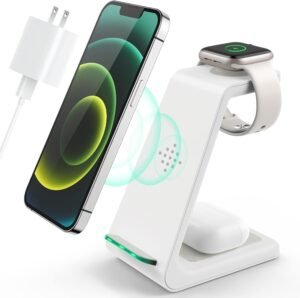 LABJOB 3-in-1 Wireless Charging Station: Efficiency, Safety, and Style
