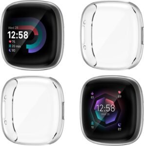 NANW 4-Pack Screen Protector Case for Fitbit Sense 2/Versa 4 – Review & Recommendations