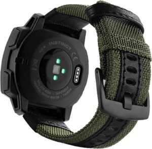Abanen 22mm Nylon Watch Bands: Durable Military Style Straps