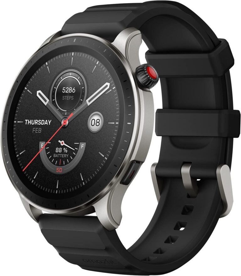 Amazfit GTR 4 Smart Watch Review: 2026 GPS & Health Tracking Guide