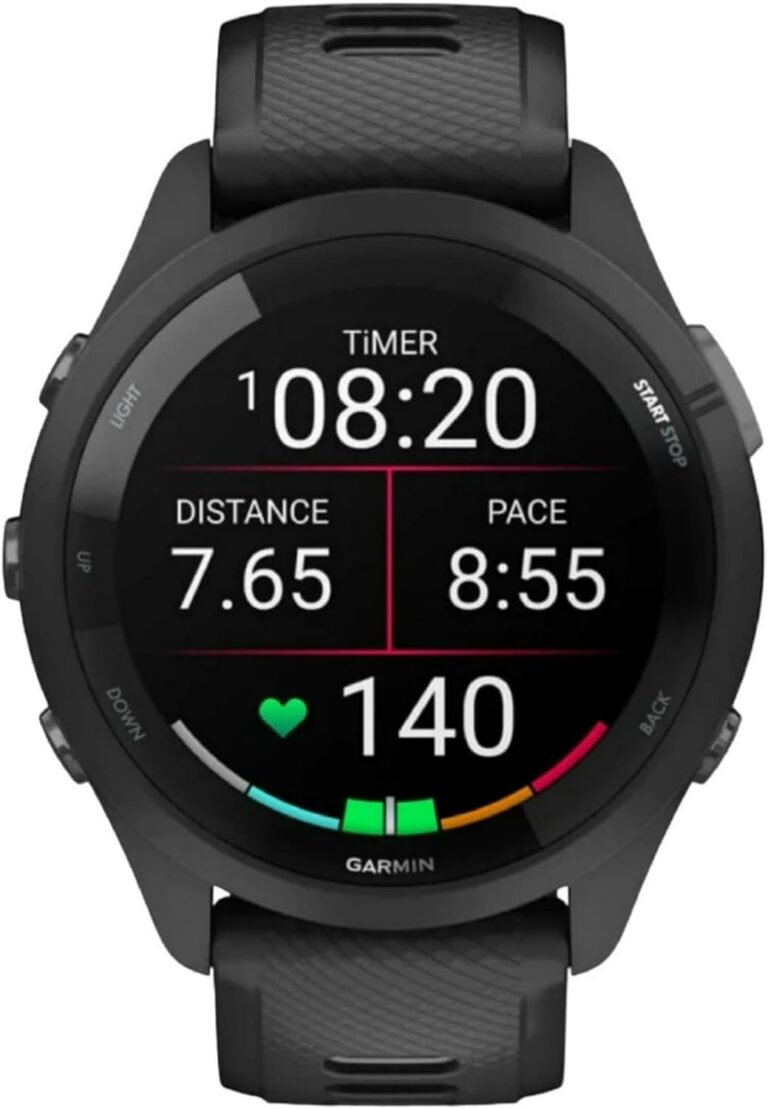 Garmin Forerunner 265 Review: Advanced Running Metrics and GPS Tracking