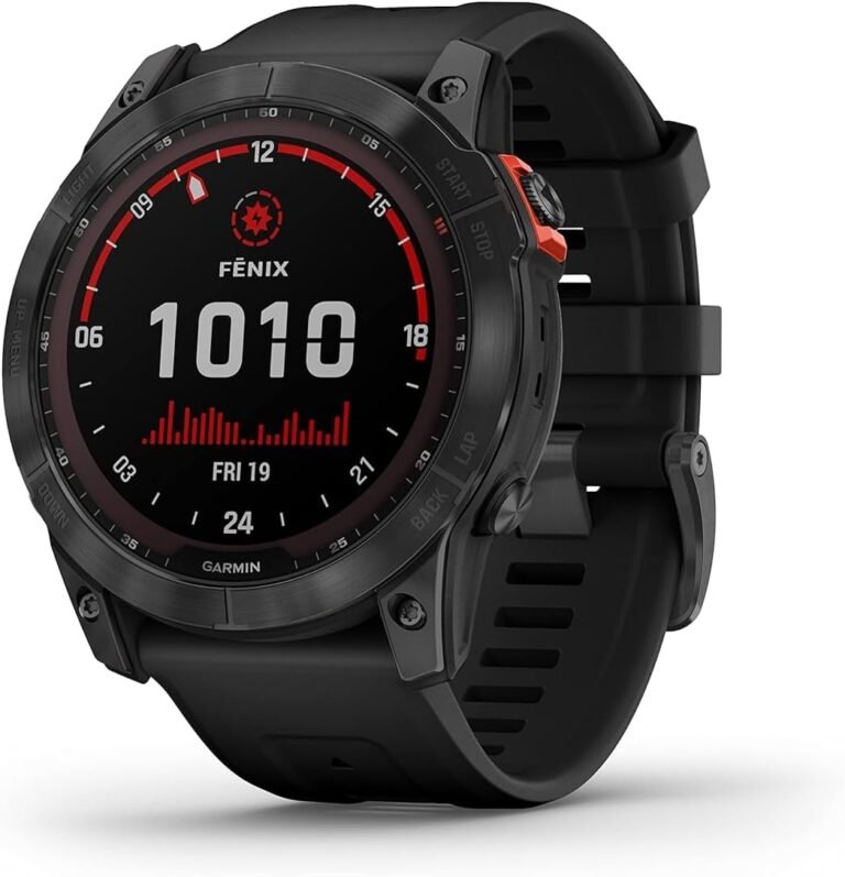 Garmin Fenix 7X Solar Multisport GPS Watch 2026 Review: Battery Life & Accuracy