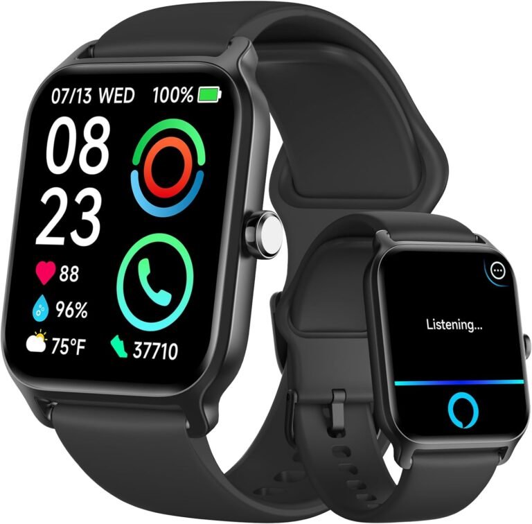 Fitpolo Smart Watches for Men Android Review: 1.8″ HD Screen Fitness Tracker