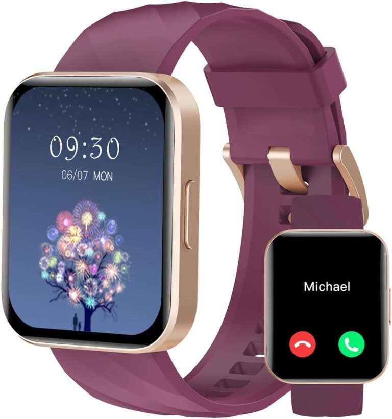 RUIMEN D1 Smartwatch Review: 1.85″ HD Screen Fitness Tracker with 100+ Sports Modes