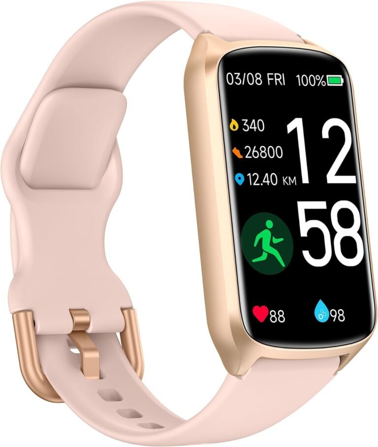 Amzhero Fitness Tracker: 24/7 Health Monitoring for Active Lifestyles