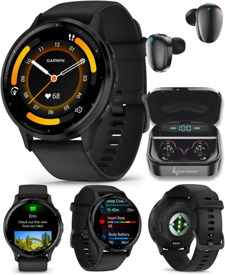 Garmin Venu 3 GPS Smartwatch Review: Health Tracking, Battery Life, and Accessibility Features