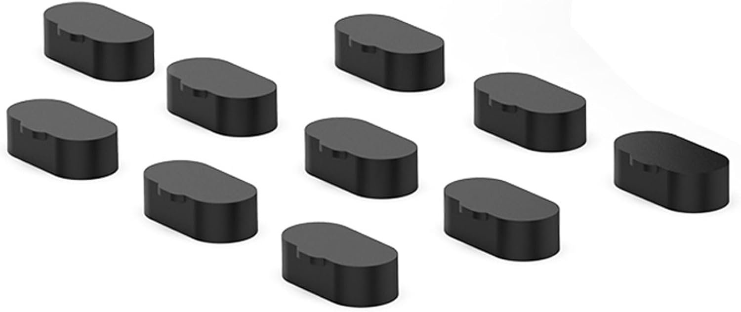 Anti Dust Plugs Caps Cover Compatible with Garmin Fenix 6S 6 6X Pro/5/5S/5X Plus/Vivoactive 3/Vivosport/Forerunner 935/45/45S/245/945/Instinct 2/2S Silicone Dust Plug Charger Port Protector