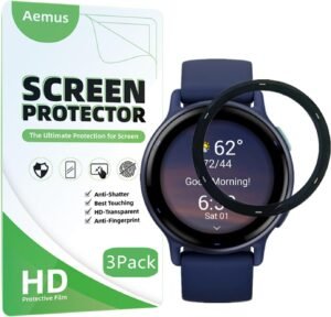 Aemus Screen Protector for Garmin Vivoactive 5 – Comprehensive Device Shielding