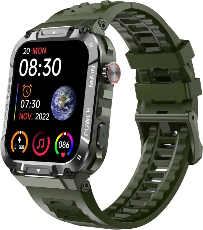 Military Smart Watch for Men Review: Features, Performance, and User Suitability