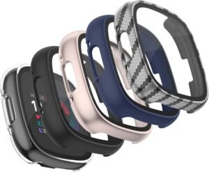 Meliya 4-Pack Screen Protector for Fitbit Sense 2 & Versa 4