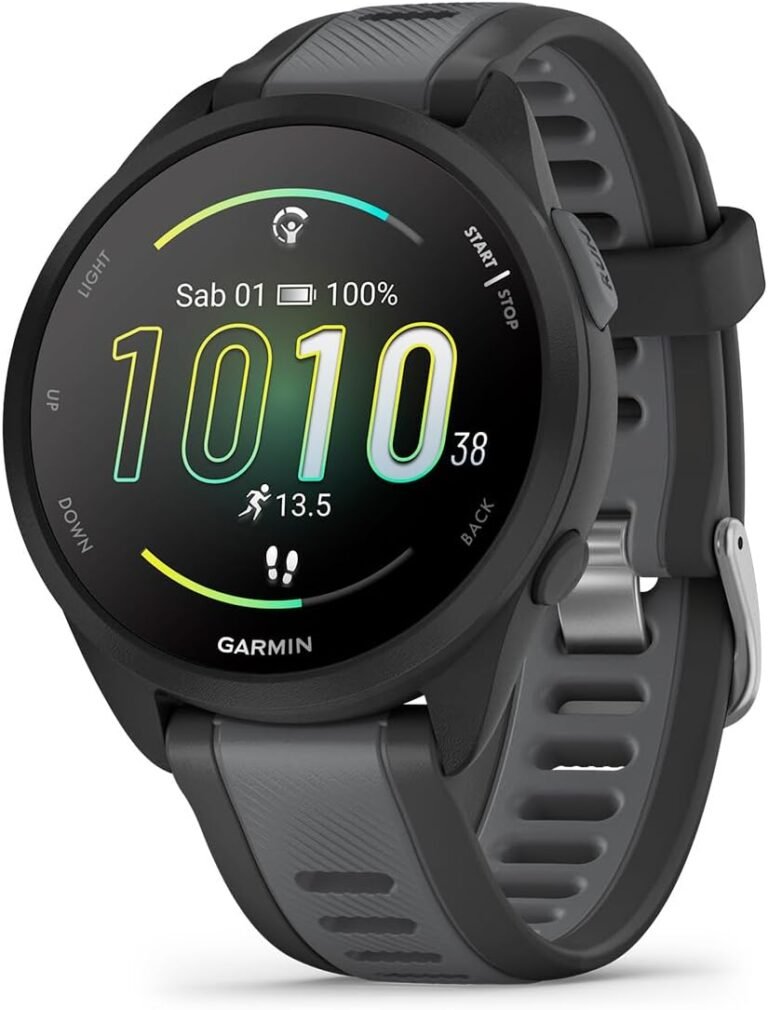 Garmin Forerunner 165 Review: GPS Running Smartwatch with AMOLED Display and Training Insights