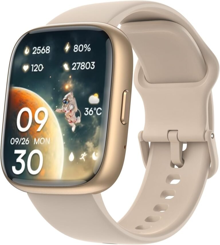 Faweio Smart Watch for Men Women, Alexa Built Review: 1.83″ HD Fitness Tracker with 100+ Sport Modes
