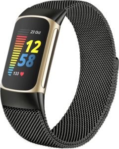 surundo Fitbit Charge 6/Charge 5 Metal Mesh Milanese Loop Band Review