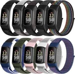 Stylish Sports Loops Band for Fitbit Charge 5/6