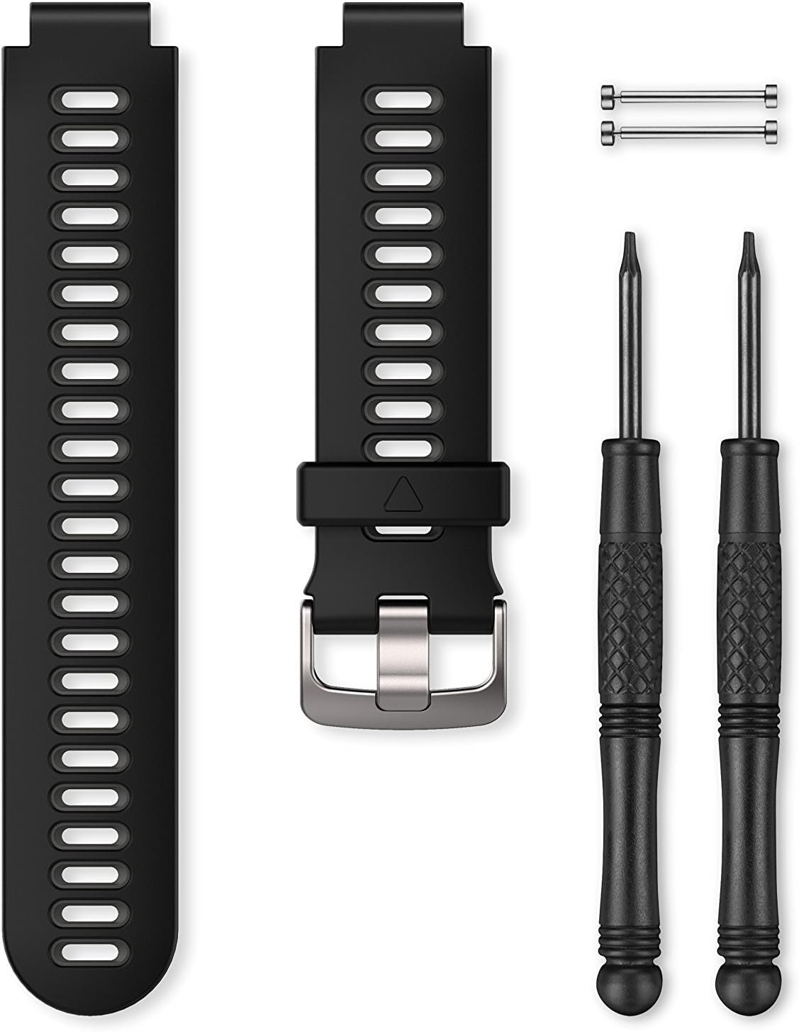 Garmin Replacement Band,Forerunner 735XT,Black/Gray