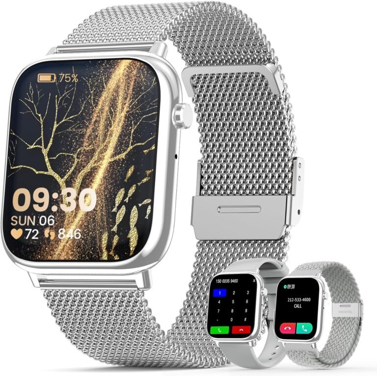 Elfofle Smartwatch Review: Fitness Tracker with Health Monitoring & Bluetooth Connectivity