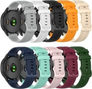 Stylish Silicone Strap for Garmin Wearables
