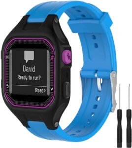 Stylish Silicone Bands for Garmin Forerunner 25