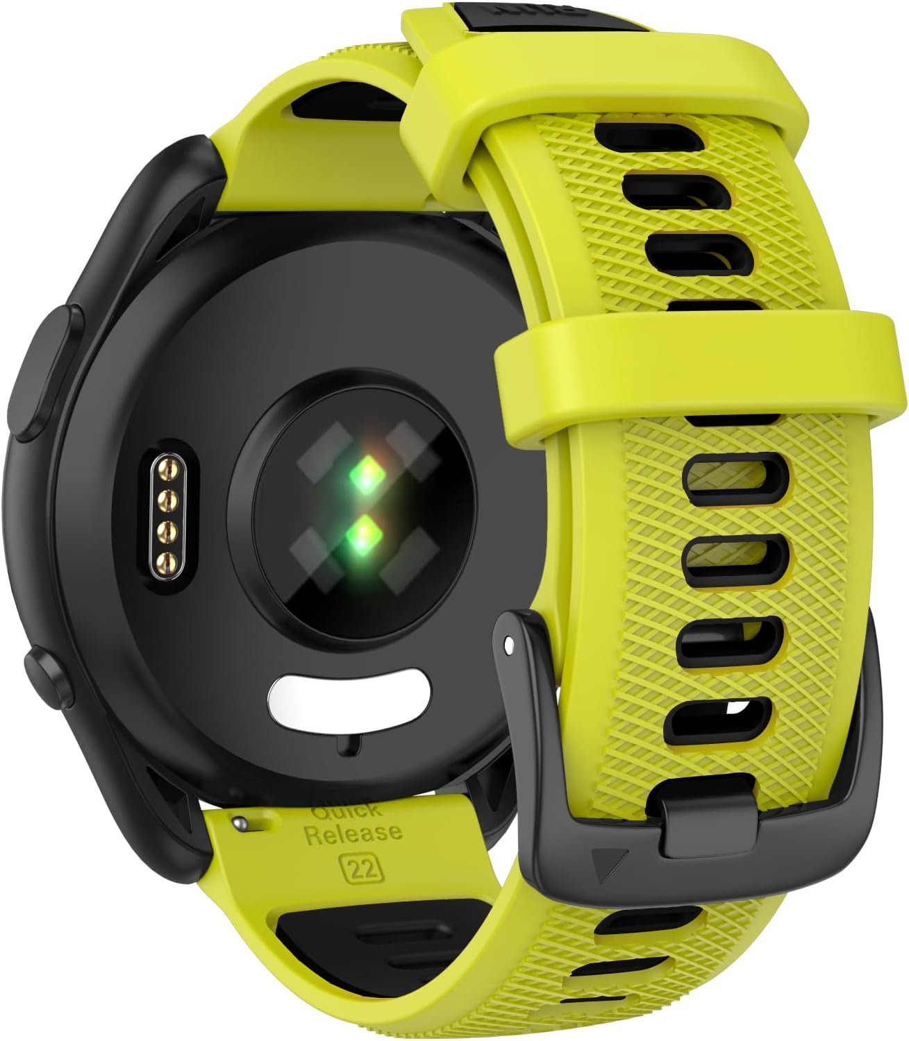 OVERSTEP Compatible with Garmin Forerunner 265 Replacement Band, Quick Release 22mm Watch Band for Forerunner 255, Vivoactive 4, Venu 2 Smart Watch