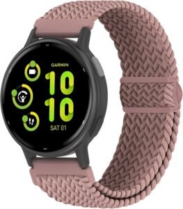 Stylish Braided Nylon Watch Bands for Garmin