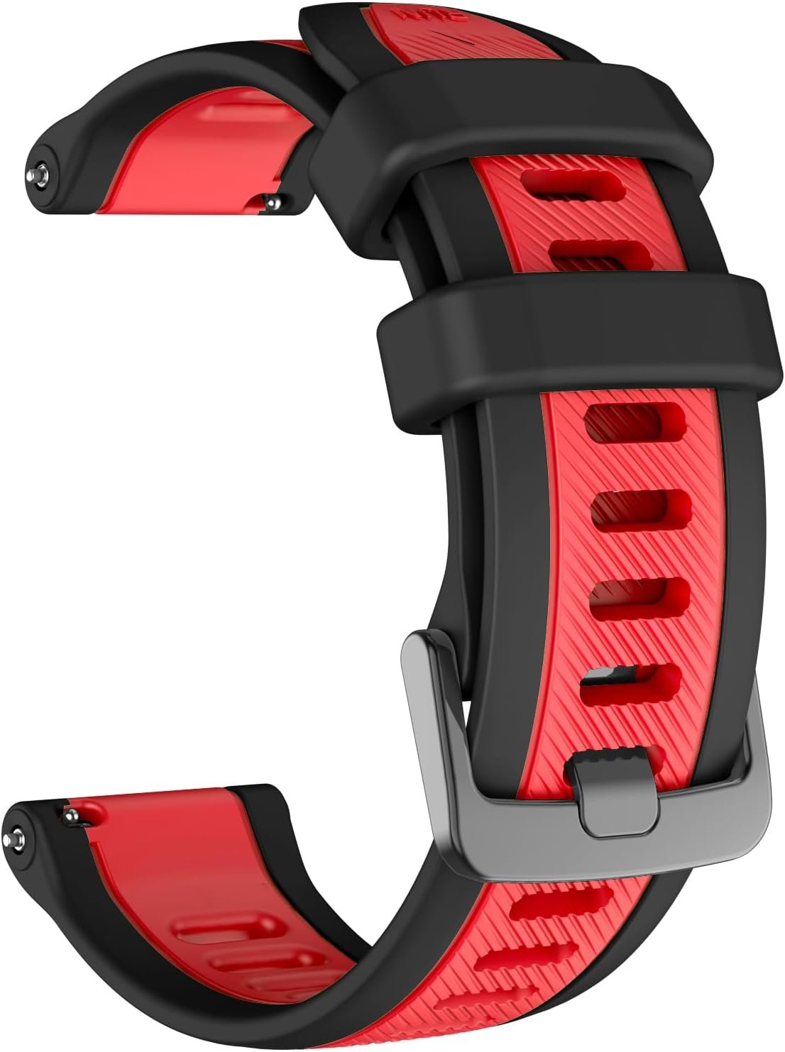 Compatible with Garmin Forerunner 265/255 Watch Band, 22mm Silicone Sport Band for Garmin Venu 3/Venu 2/Vivoactive 4/Forerunner 265/255 Smart Watch