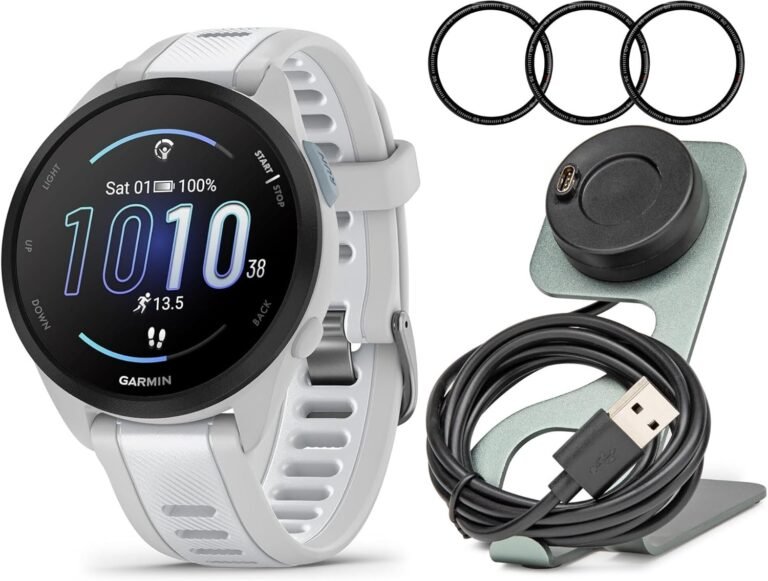 Garmin Forerunner 165 GPS Running Smartwatch Review: Fitness Tracking for Runners