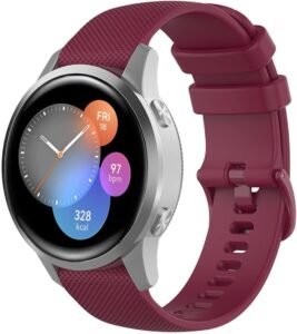 Stylish Silicone Bands for Garmin Watches