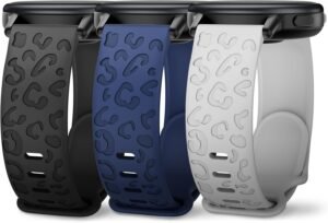 Stylish Leopard Engraved Silicone Watch Bands Reviewed