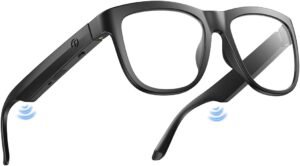 Bluetooth Smart Glasses with Speakers & Mic
