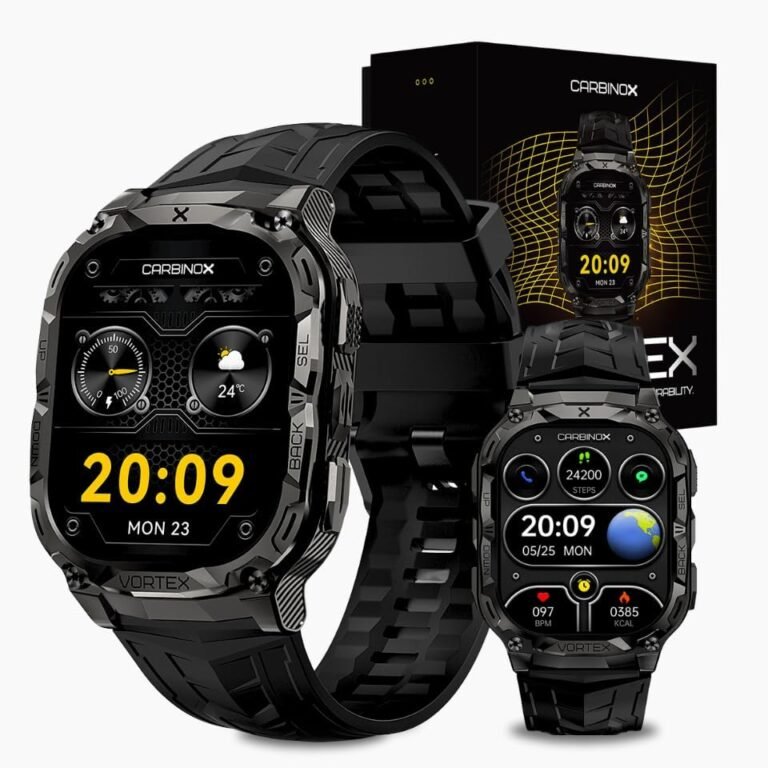 CARBINOX Vortex Smartwatch Review: A Durable Fitness Tracker for Active Users