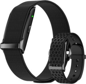 Affordable 2PC Fitness Trackers — Sleep, Stress & Step Monitor