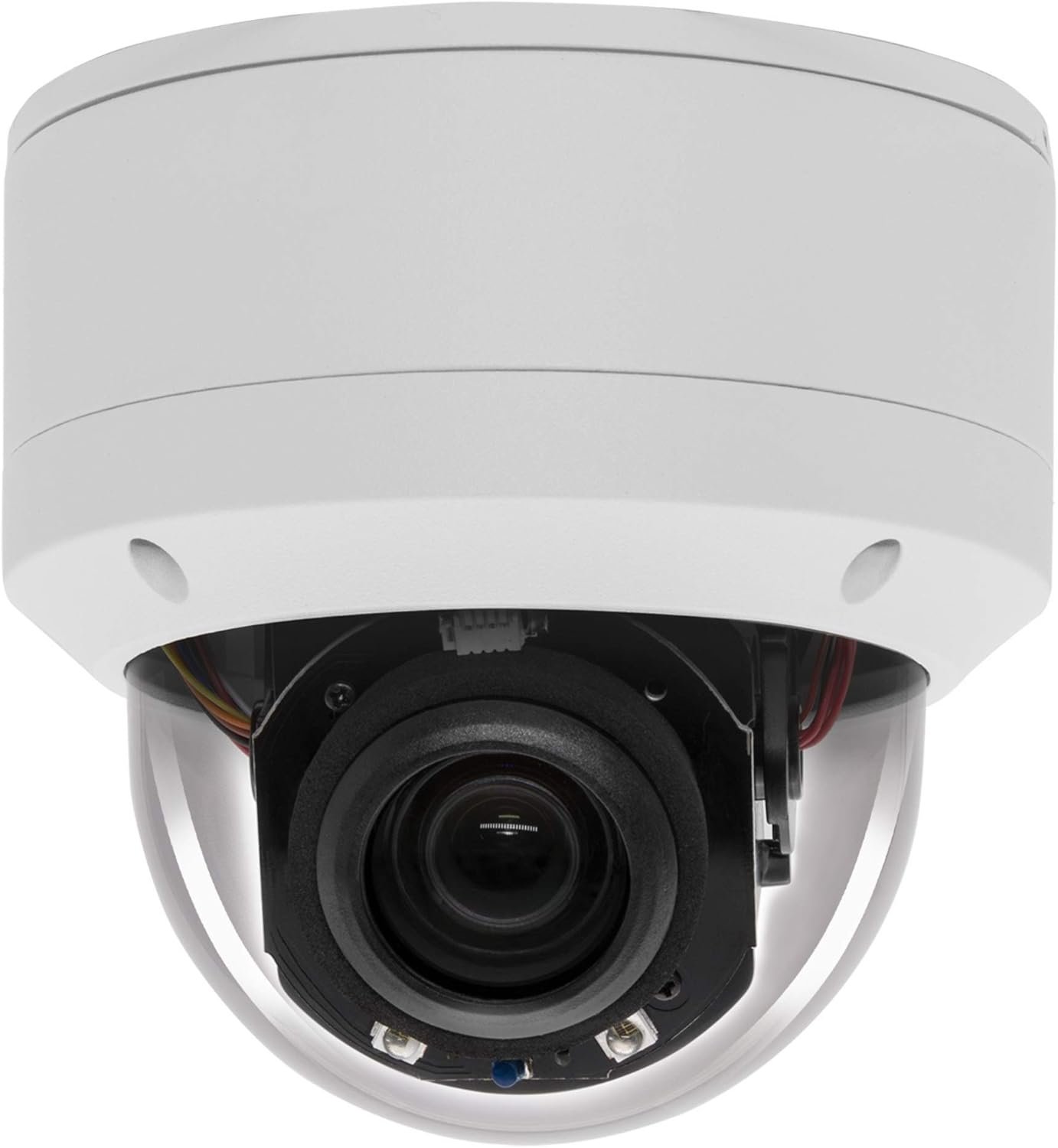 IP Security 5.0MP H.265 POE PTZ Dome Camera, Hikvision Compatible 5X Optical Zoom, Indoor/Outdoor Network Camera with Audio, Pan 355° Tilt 90°,Waterproof IP66 98ft Night Vision, Motion Detection