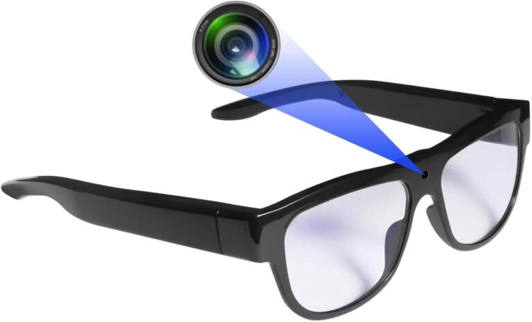 Camera Wearable Video Recording Glasses 1080p – Outdoor Sports Camera Glasses with 32GB Memory Card