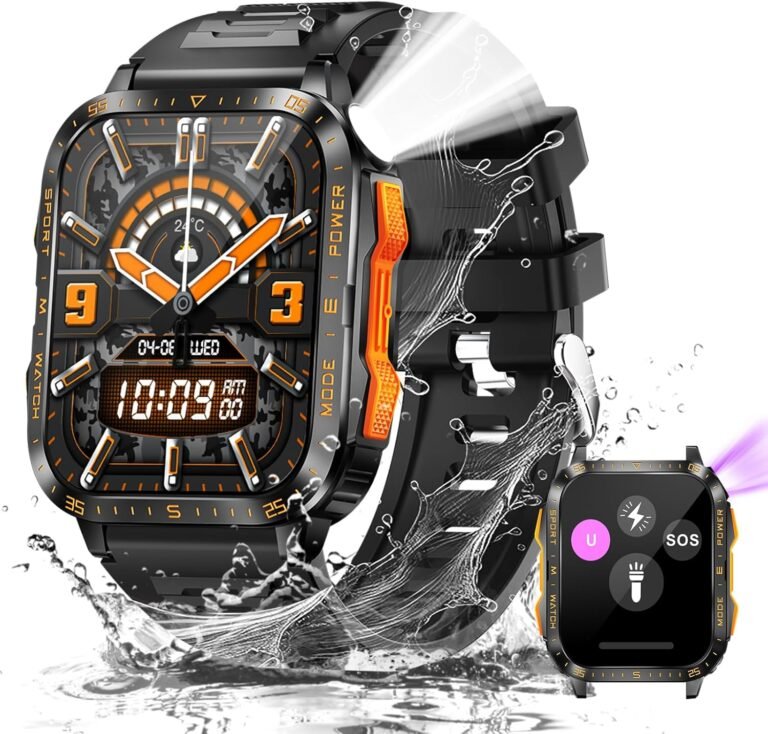 LaNikar Military Smart Watch Review: Tactical Fitness Tracker for Outdoor Enthusiasts