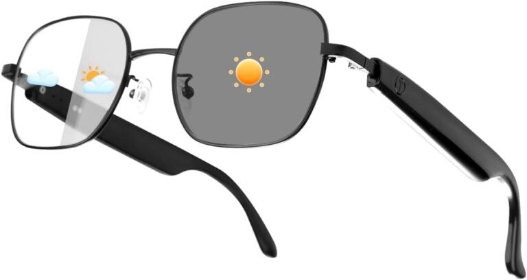 Smart Glasses for Women Men 2026: Adaptive Light-Sensing, Voice Assistant, and Open-Ear Audio Review