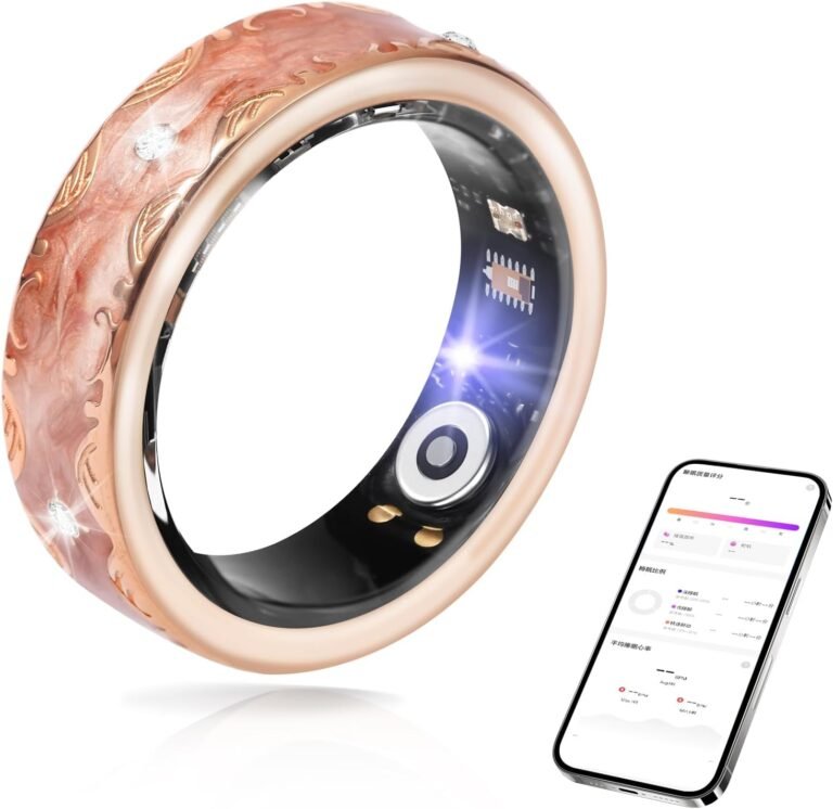 Smart Ring for Women and Men: Health Tracking, Fitness Monitoring, and 128 Sports Modes